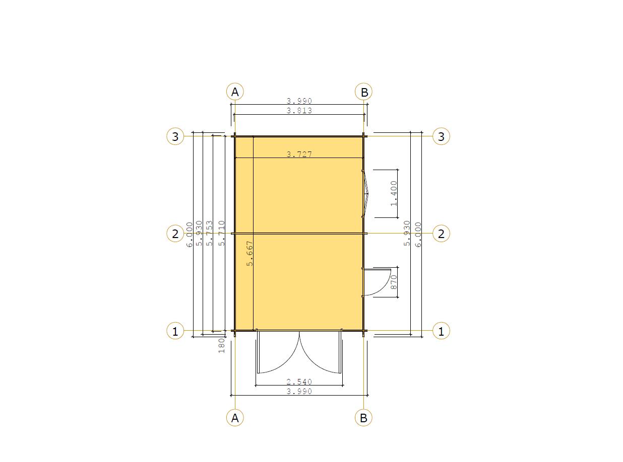 Garage 4 x 6 m, 2.919,00 ? - Log Cabins, Sheds &amp; Garages ...