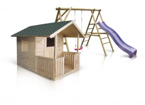 wooden playhouse